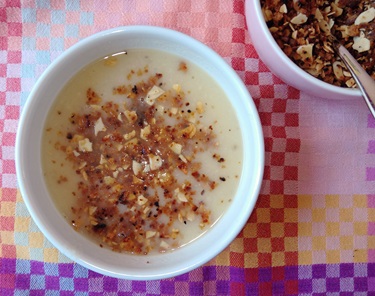 Pastinaaksoep met appel