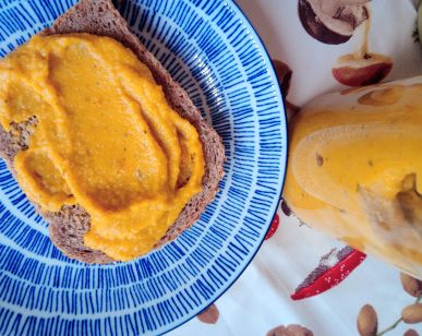 Pompoenbeleg met rozemarijn